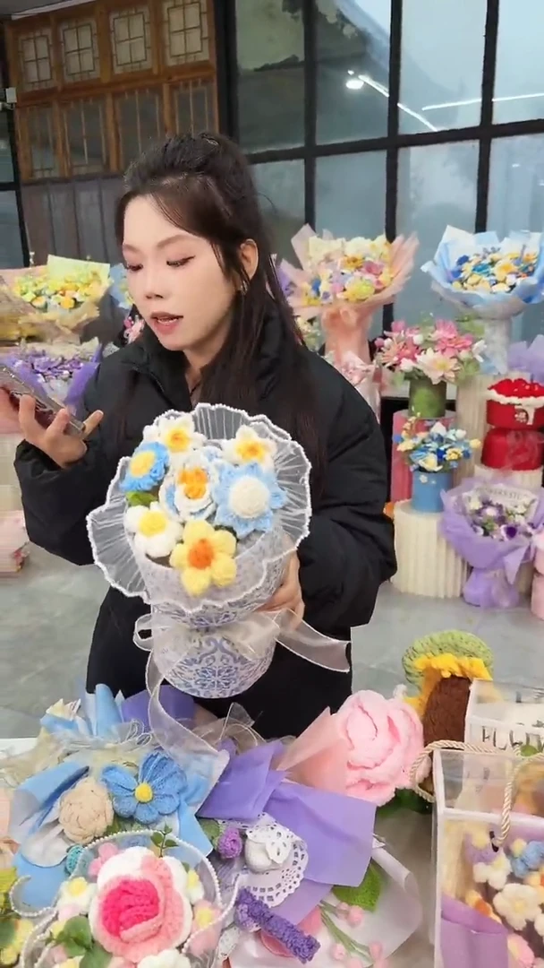 非遗手工定制花束，孤品清仓！！