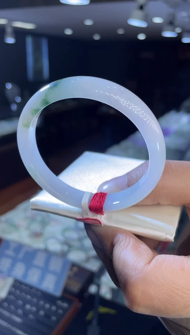 未镶嵌手镯翡翠正圈53-54