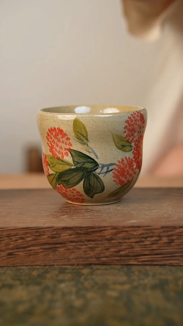 摆件泥垚手作 景德镇手工手绘器物