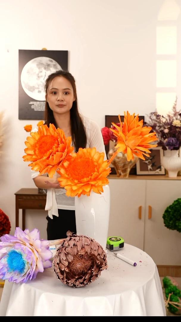 霸王花 永生花 A24