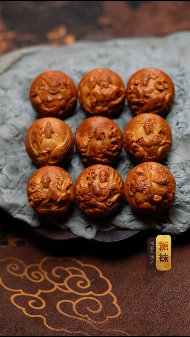 手串/手链橄榄核?****E骑兽群仙