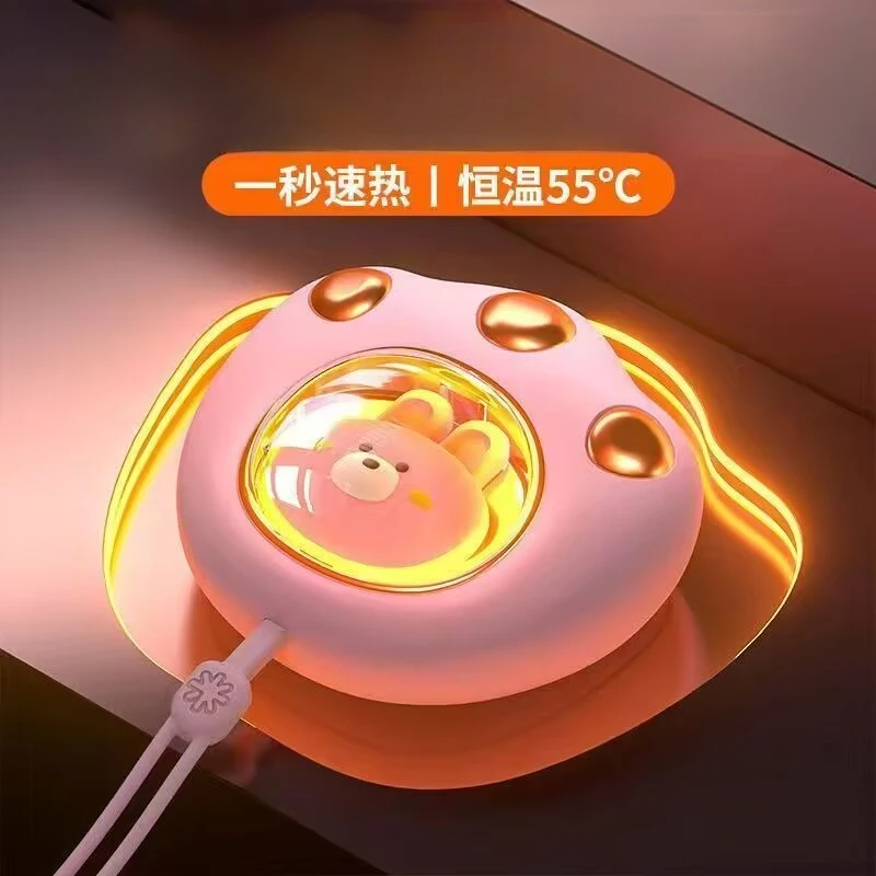 冬季可爱迷你便携暖手蛋学生女生随身取暖神器生日礼物猫爪暖手宝