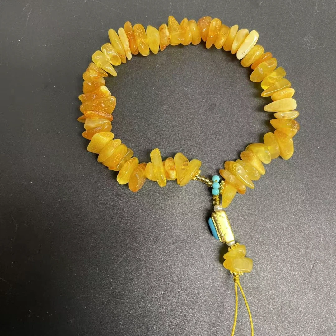 【小杰推荐】蜜蜡随型设计手链 （多样性发其一）20248