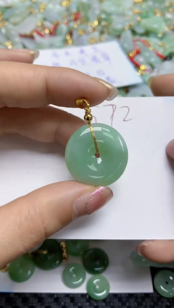 【闪购商品】翡翠颈饰合金   天然A货翡翠