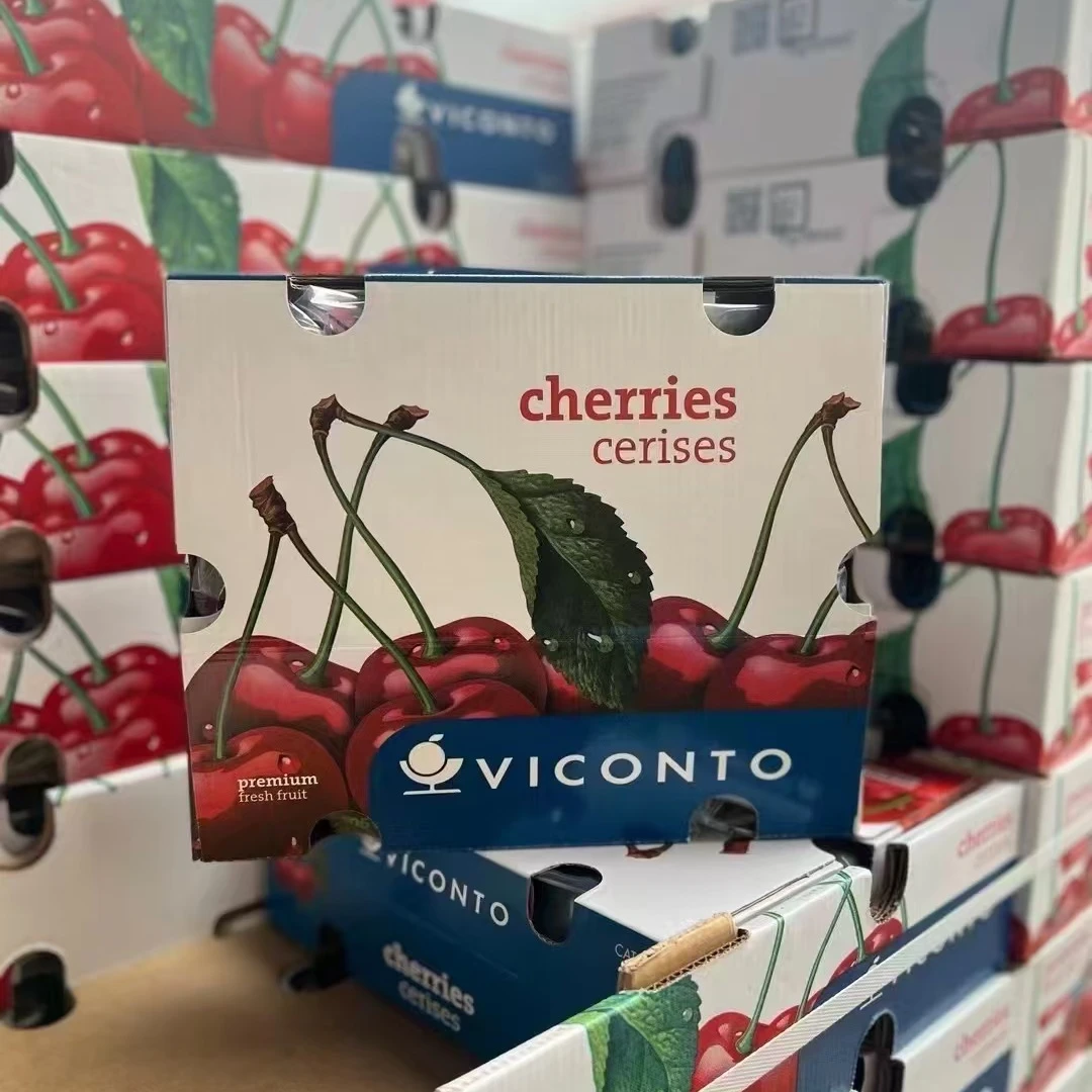 雪糕杯海运智利车厘子拉宾斯 2JDD 5斤 10斤净果  内附果径卡