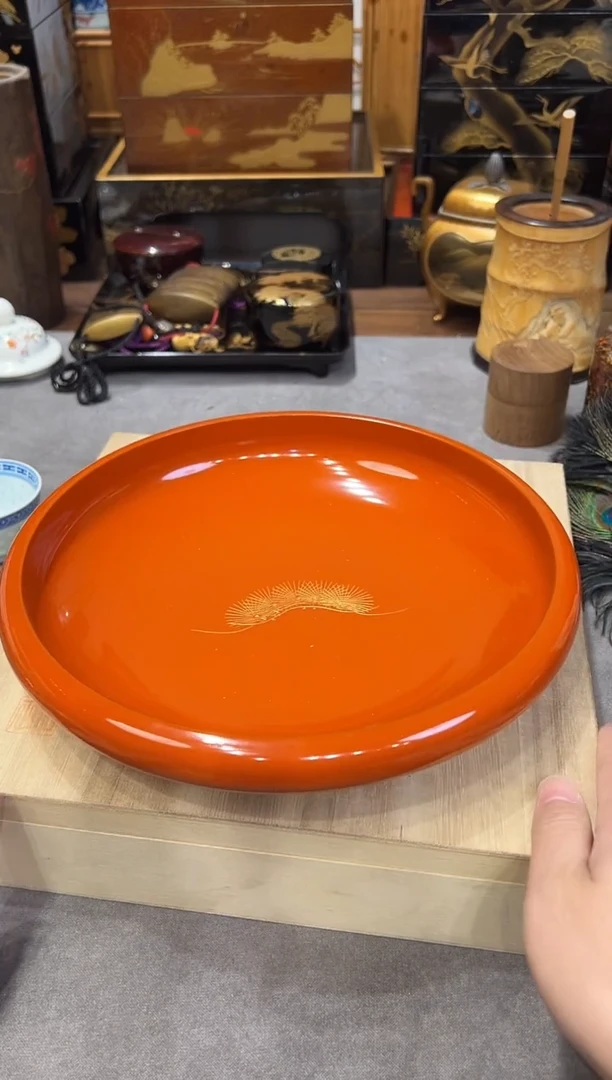 沈金 钵 大漆漆器大漆漆器