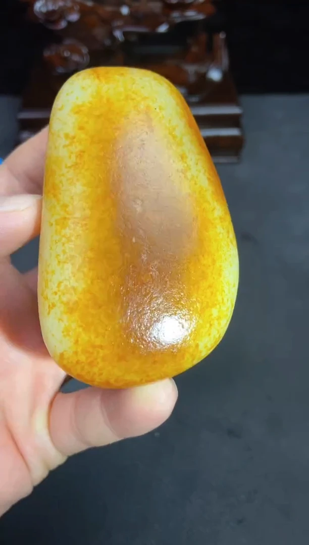 未镶嵌和田玉把件阳****.和田玉
