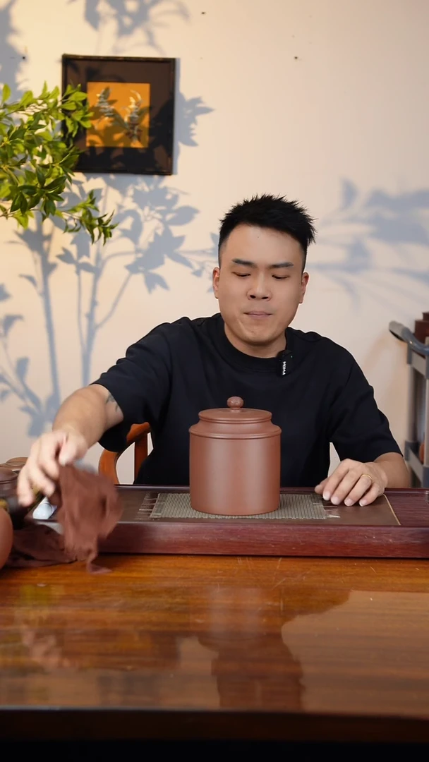 宜兴原矿紫砂茶叶罐