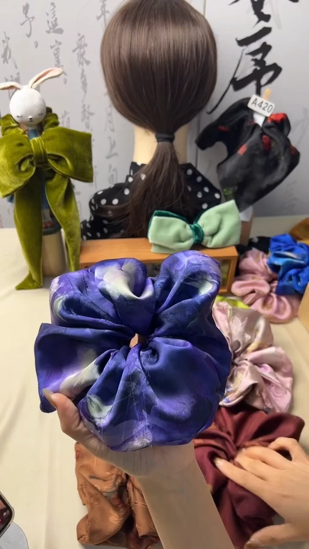 非金属布艺044发圈1