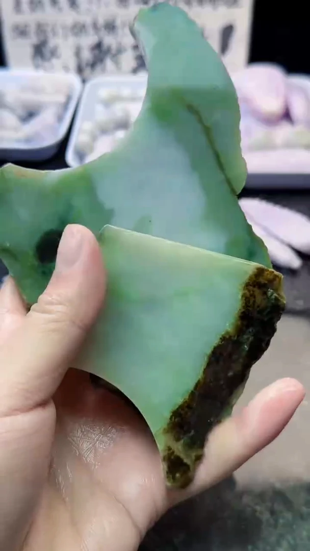 未镶嵌挂件翡翠124天然A货翡翠