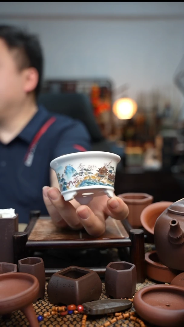 紫砂花盆長木軒精品紫砂