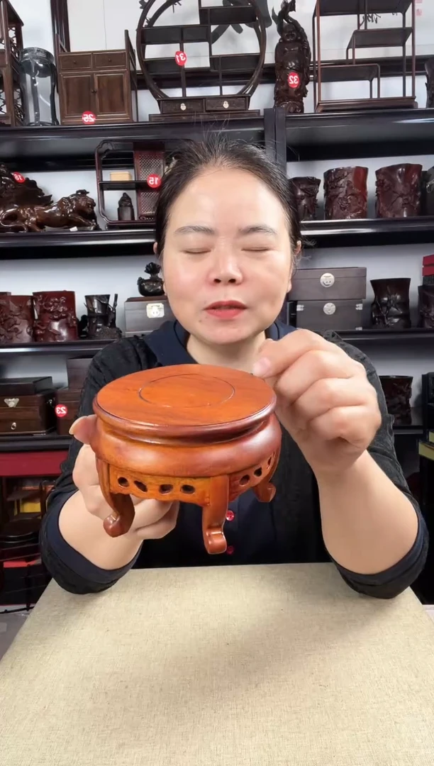 木黄香几老李红木工艺品