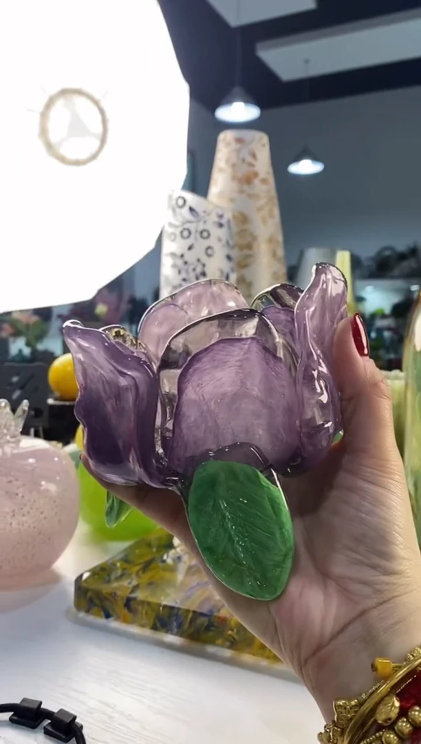慕忆家手作琉璃花瓶