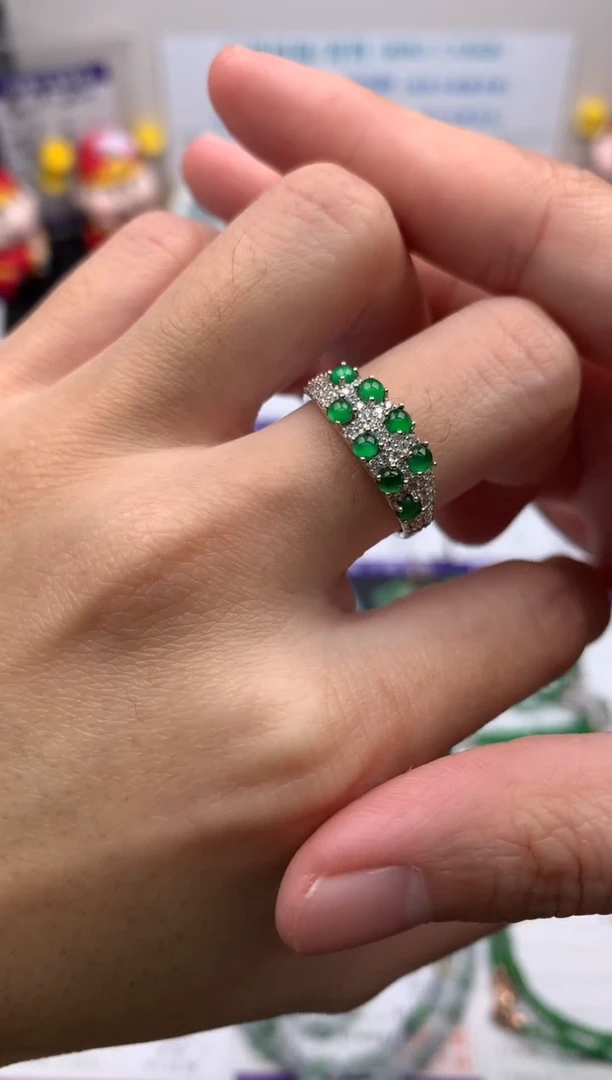 【闪购商品】定制翡翠银S925镶嵌模式推广期24小时鉴赏期