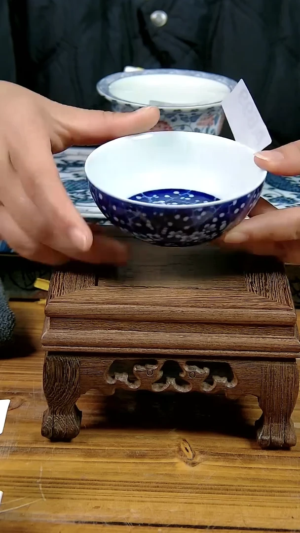 摆件景德镇陶瓷茶具茶杯摆件699