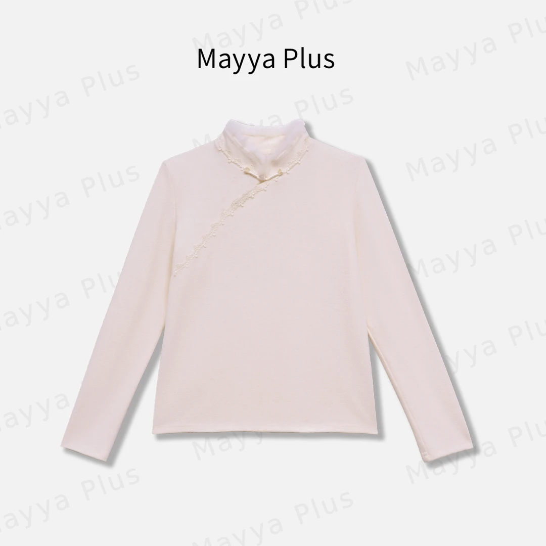 【心月湖】气质显瘦毛茸茸针织上衣32547015