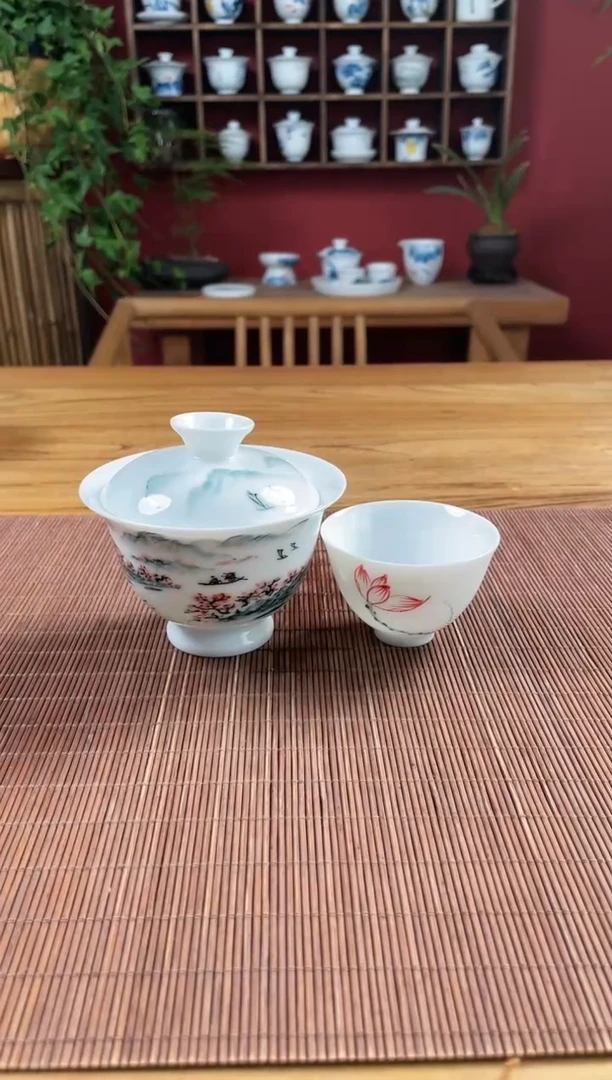 盖碗/杯群芳斋闪购链接（以闪拍图片为准）