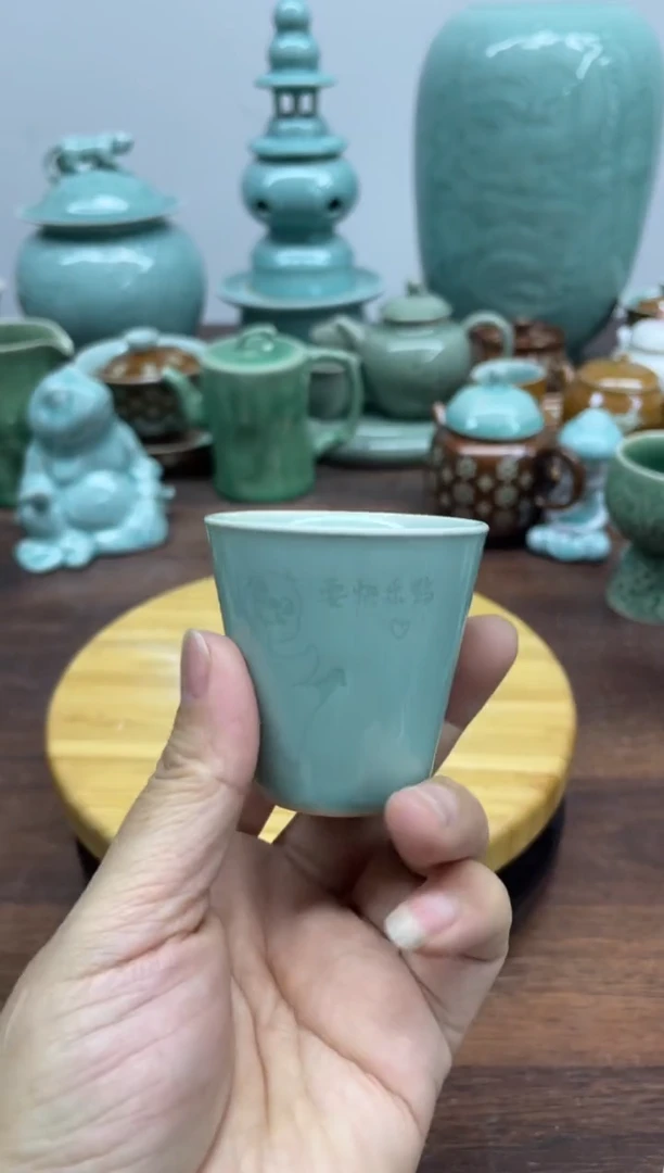 特价青瓷 慧语瓷坊青瓷微瑕