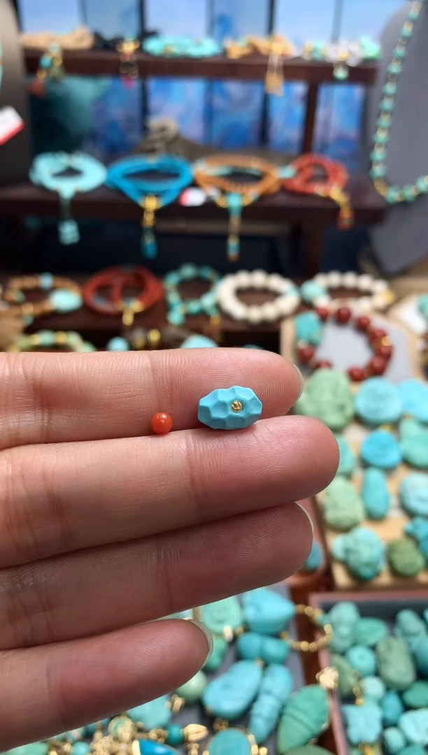 未镶嵌南红玛瑙挂件配件