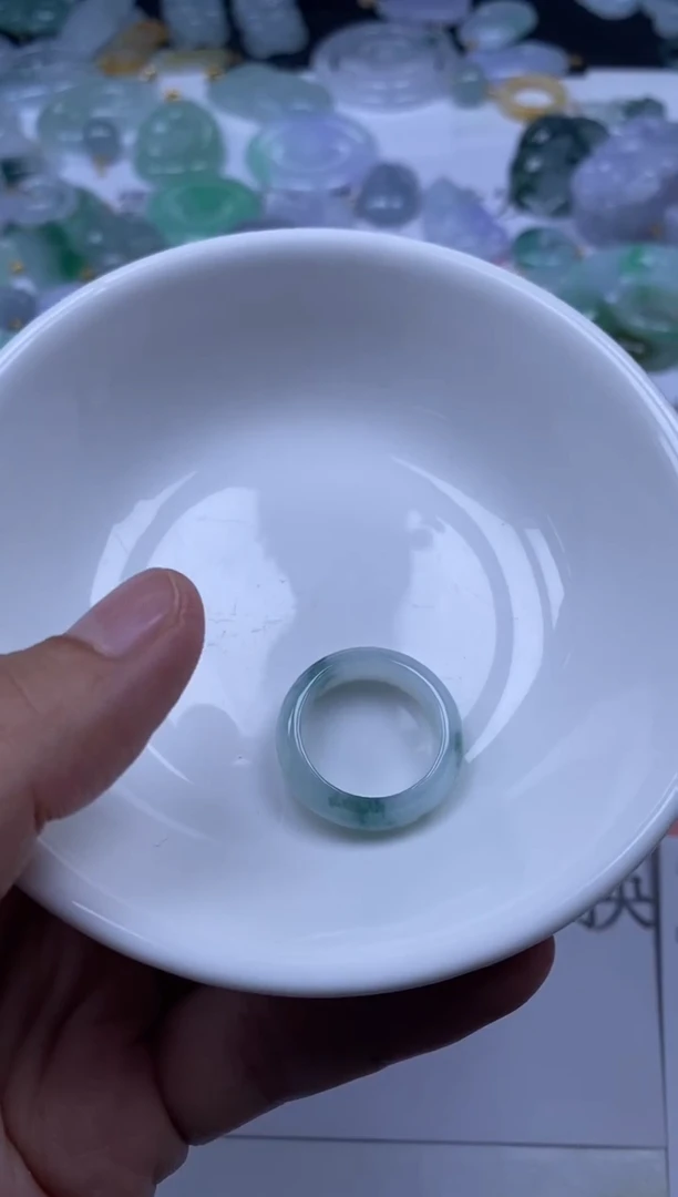 翡翠未镶嵌颈饰雪欣散珠定制diy