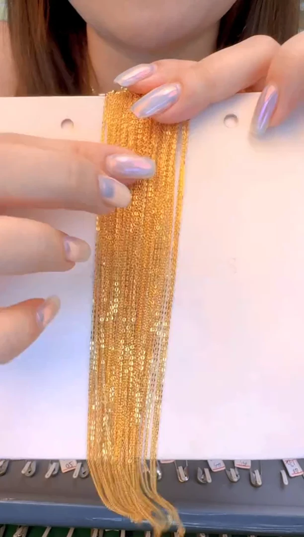 福利45cm固定闪o链1.08g（多样性发货）