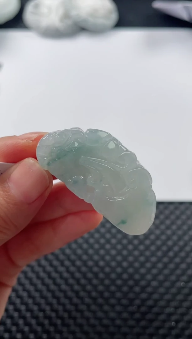 颈饰未镶嵌翡翠基地发货H 4190 貔貅