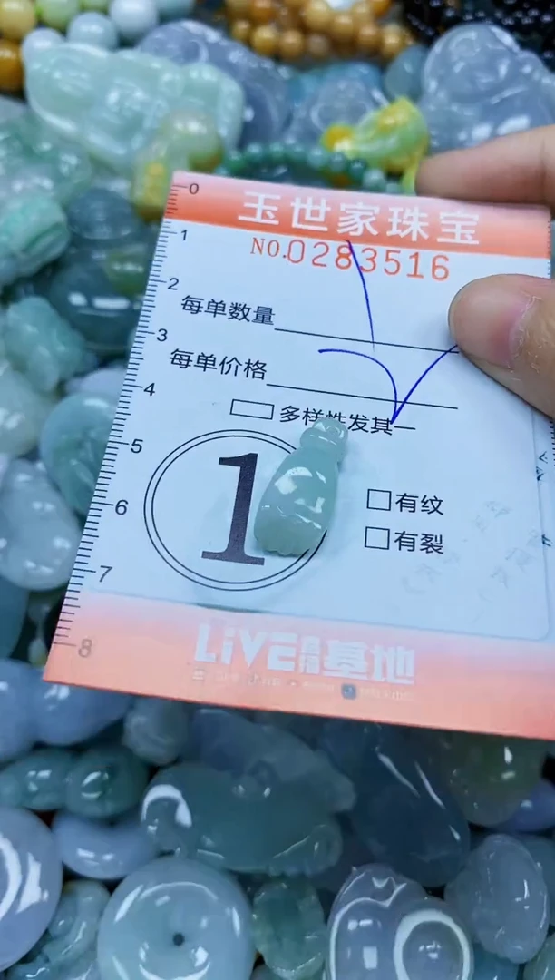 翡翠未镶嵌颈饰闪购0283516