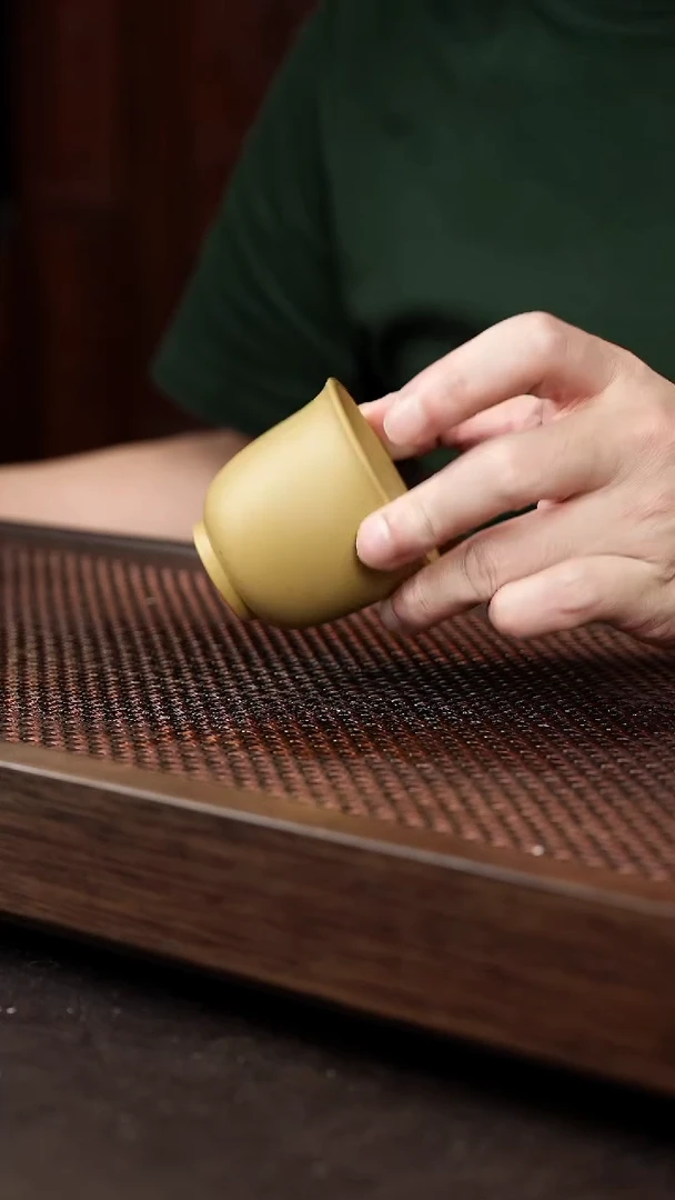 茶壶紫砂黄金段风铃杯