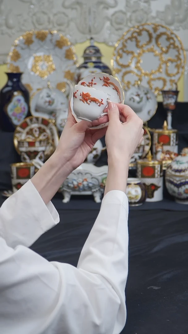 骨瓷婷婷中古器物如图所示34