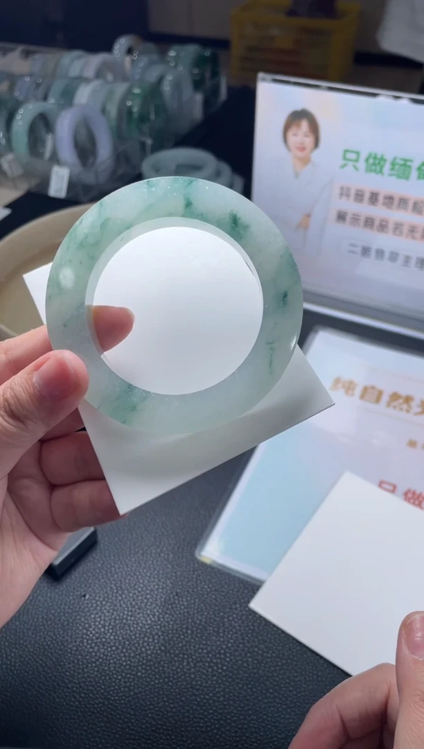 未镶嵌手镯定制翡翠紫*DZS/手镯@004