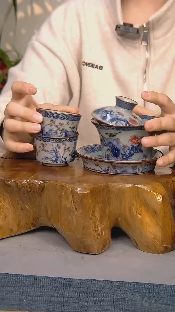 【闪购商品】简装家用款3件套 陶瓷家用茶具系列