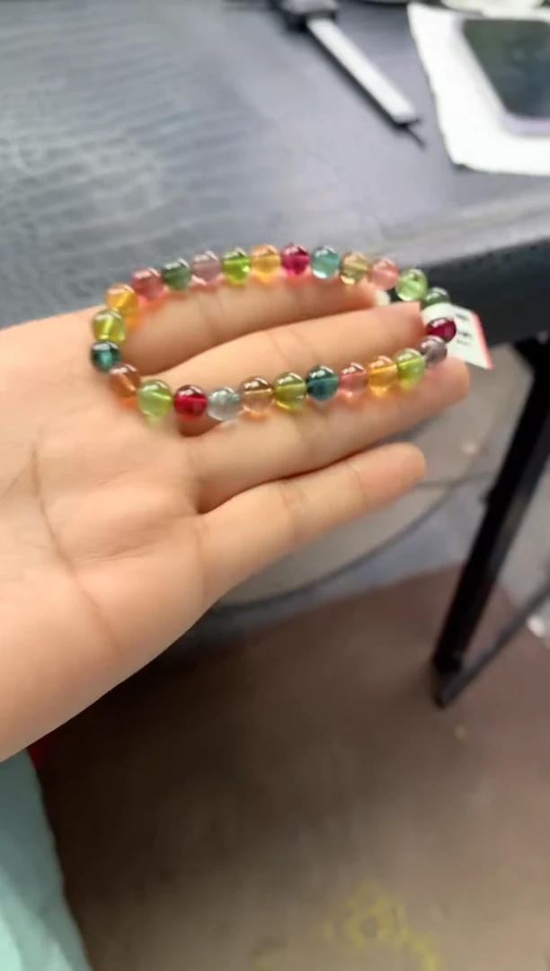 未镶嵌手串碧玺 多样性发一条