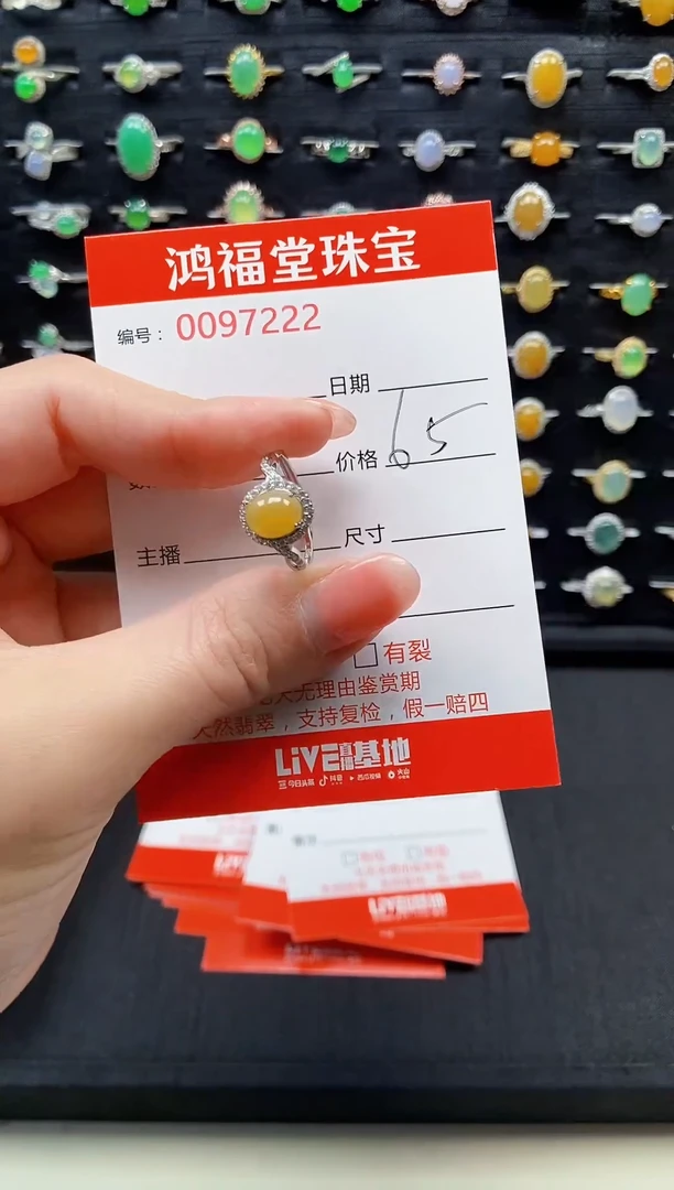 【闪购商品】翡翠戒指银S925镶嵌0000