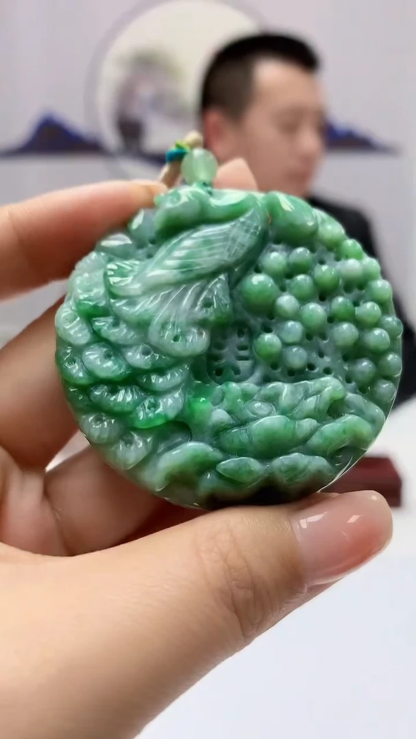 【闪购商品】定制翡翠未镶嵌4812ms-毛货154凤凰