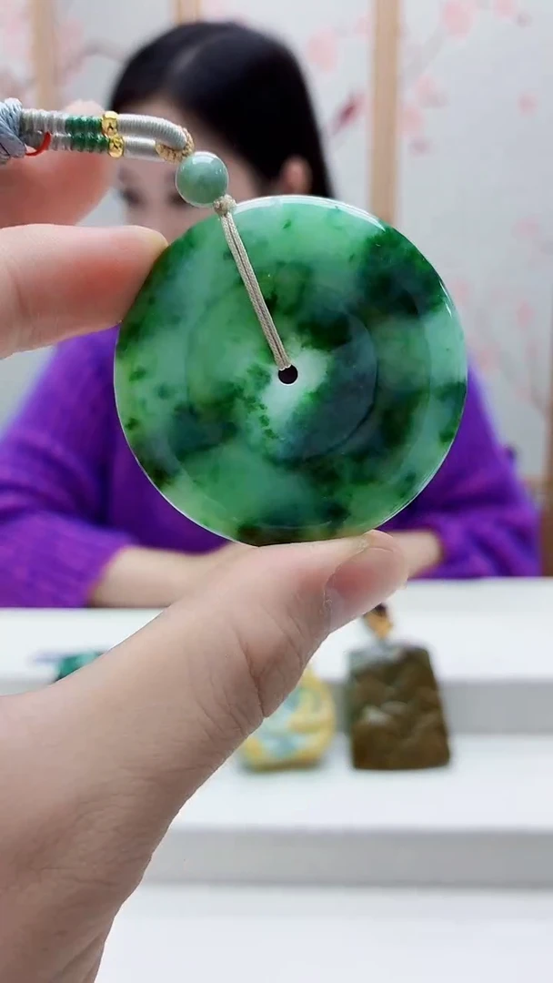 未镶嵌定制翡翠4852bb-毛货挂件57