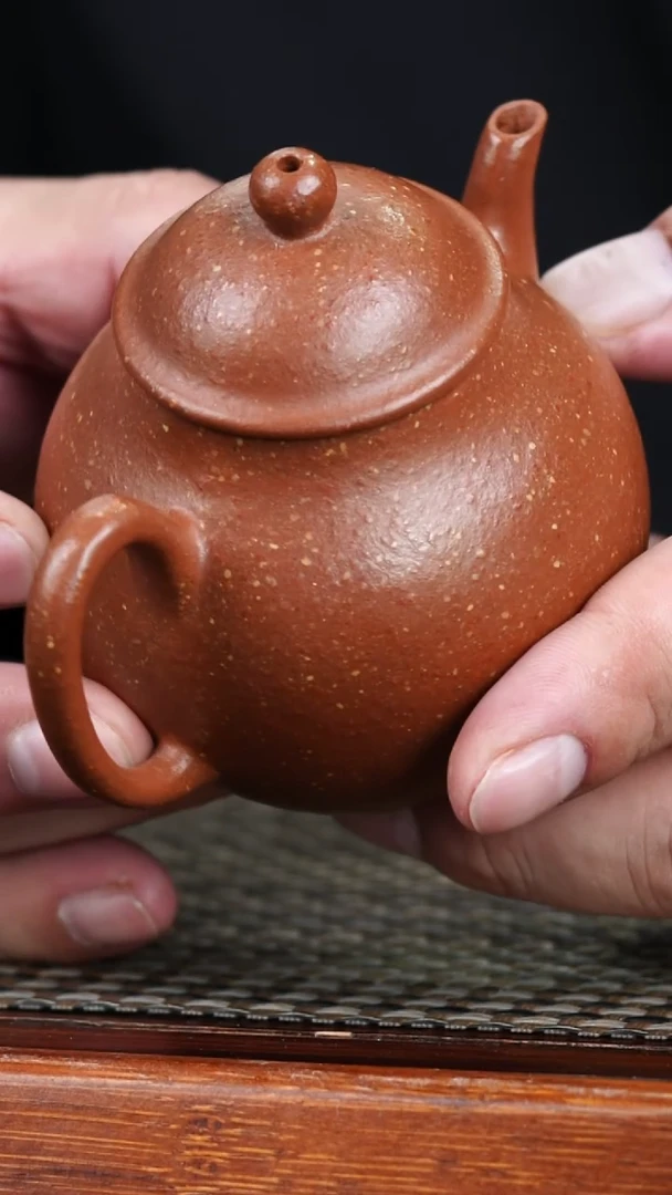 茶壶紫砂宜兴紫砂壶 高攀 150cc