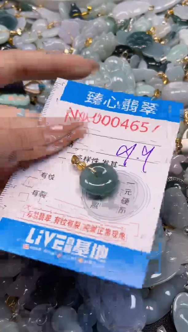 颈饰未镶嵌翡翠4657