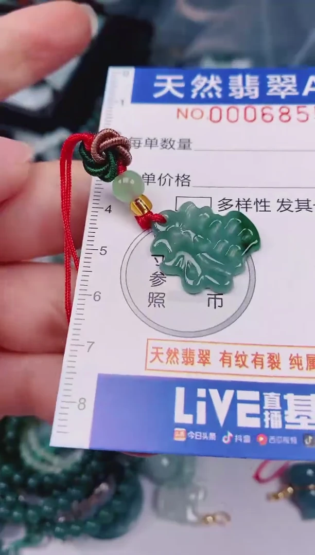 颈饰未镶嵌翡翠00006855