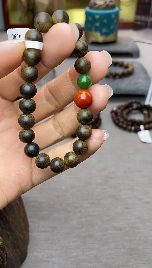 【闪购商品】沉香手串黄棋楠沉水08老料＋配饰设计