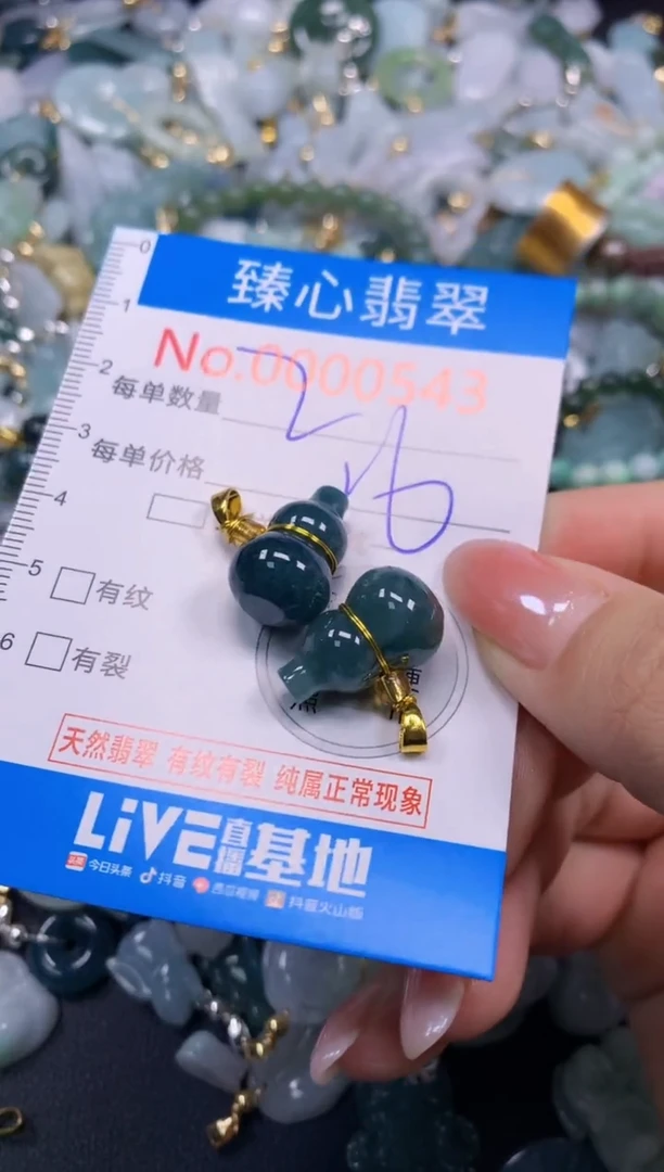 颈饰未镶嵌翡翠543
