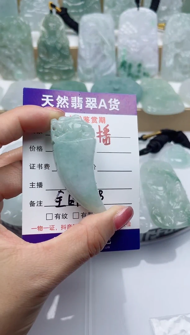 颈饰未镶嵌翡翠