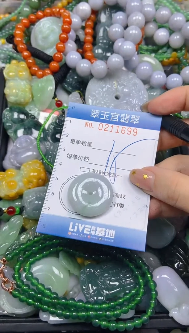 颈饰未镶嵌翡翠闪购C0211699