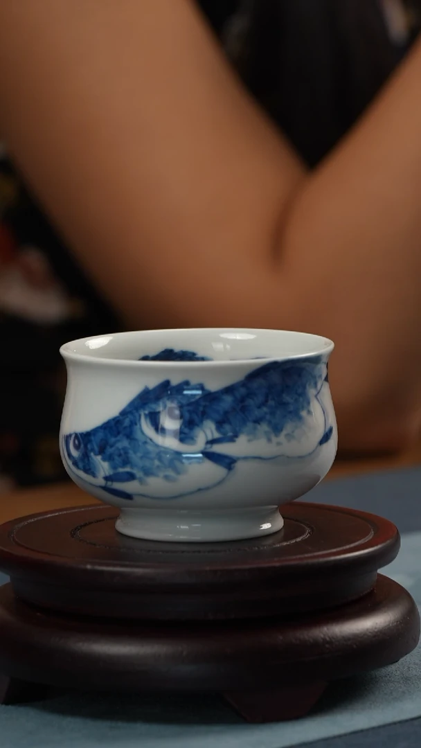 杯子非遗-王庆龙-鳜鱼炉式杯