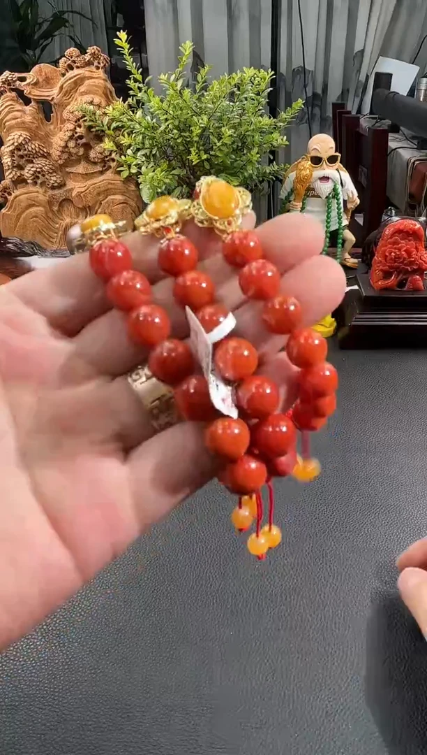 未镶嵌1南红玛瑙 B3432 多样性发货其一