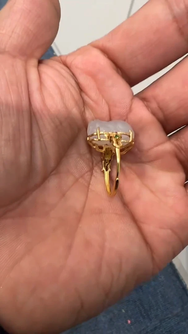 【闪购商品】和田玉戒指未镶嵌和田玉戒指多样发货拍一发一