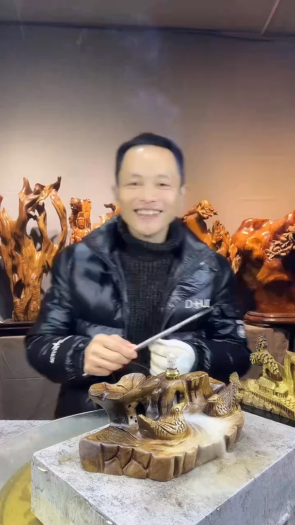 金丝楠苦**来小叶桢楠随行摆件42