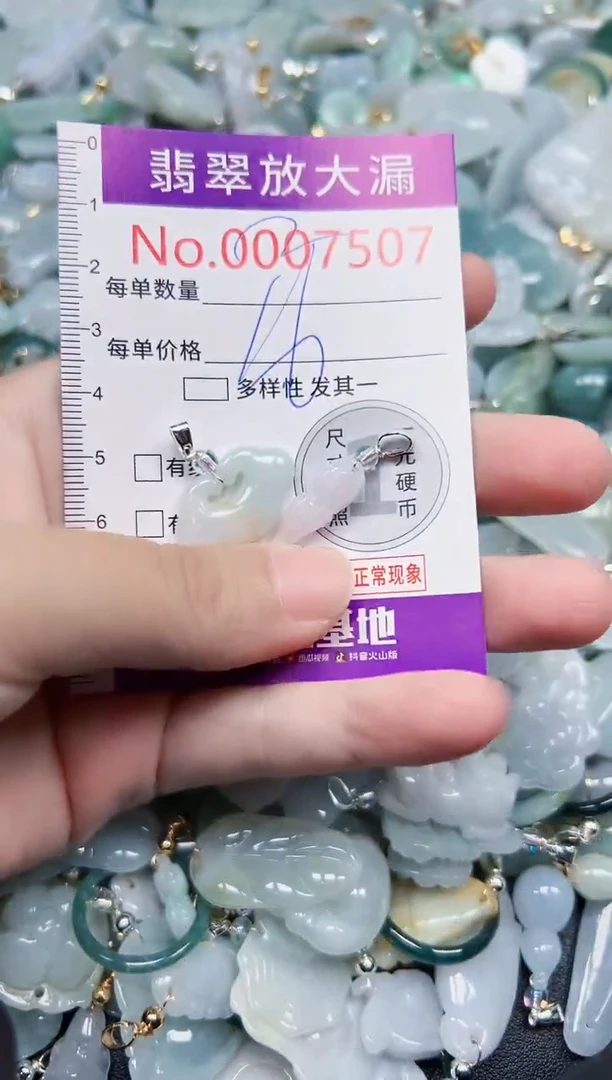 颈饰未镶嵌翡翠7507