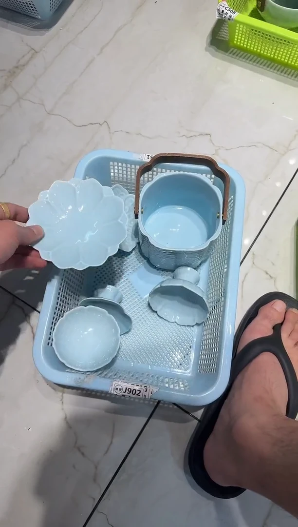瓷片微瑕商品，介意勿拍-套组