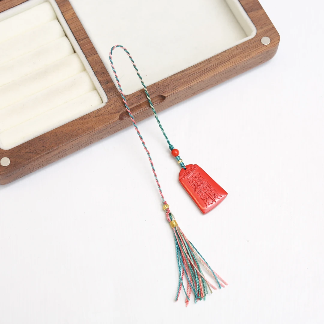 含辰砂工艺品【海边】水飞砂 吴遂/太太牌 手机挂（含砂量97%）