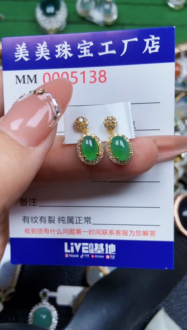 【闪购商品】翡翠颈饰银S925镶嵌5138